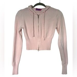 Edikted Double Zip Hoodie Cardigan